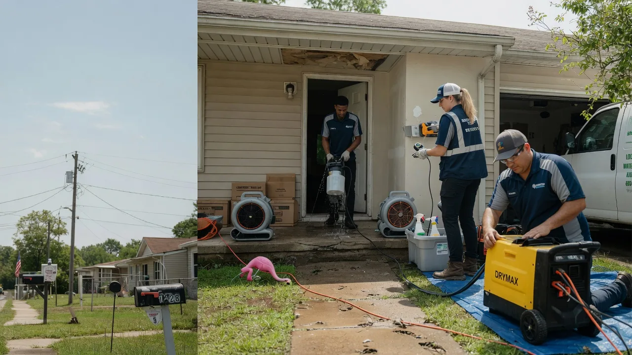 Storm Damage Water Removal in New Castle, AL near me